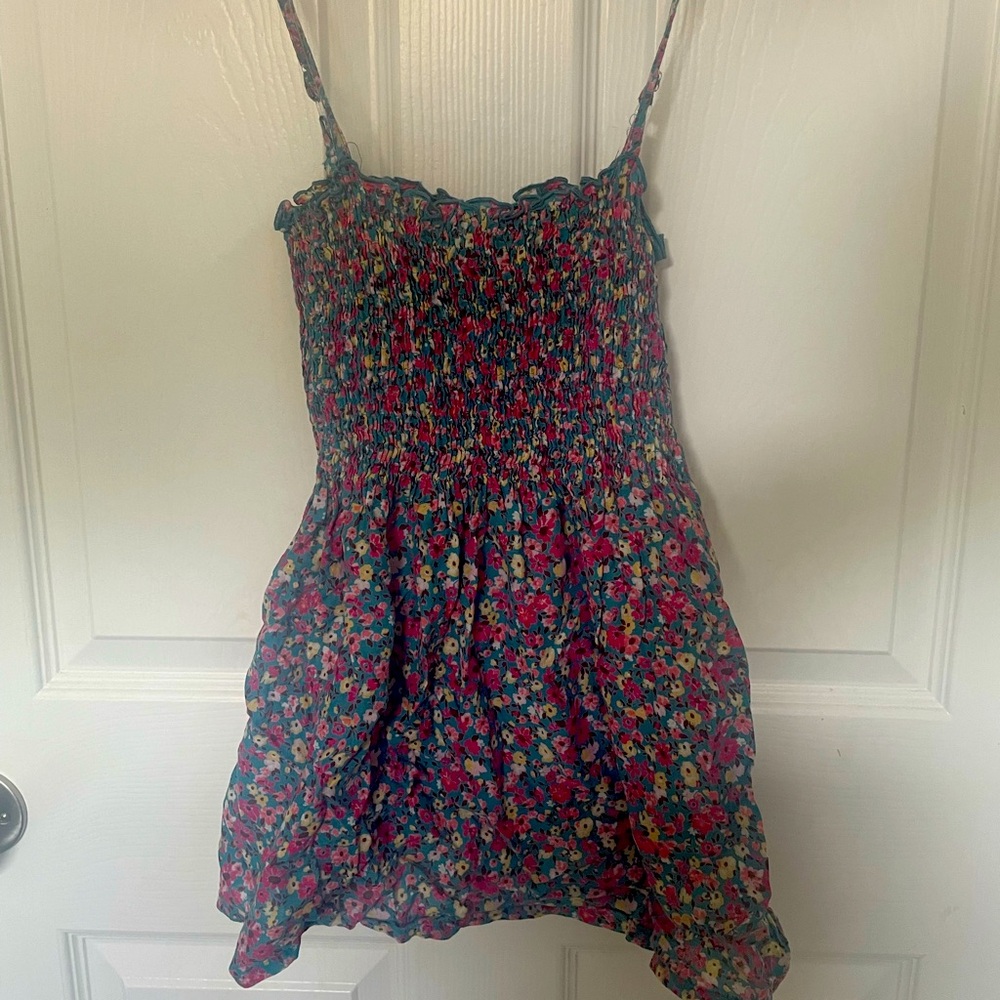 Flowery summer top